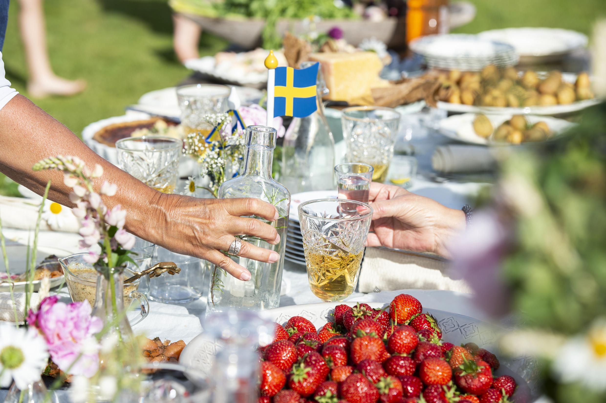 Midsommar mat