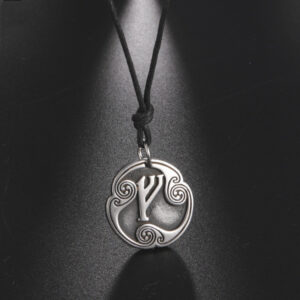 Nordic 24 Rune Alphabet - Stainless Steel - Symbol Necklace