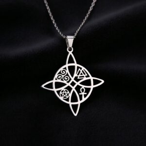 Celtic knoop combi donker