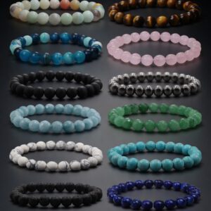 Natuurstenen armbanden